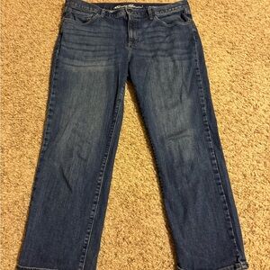 Eddie Bauer Dark Blue Women's Straight Leg Jeans